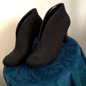 Black ankle boots